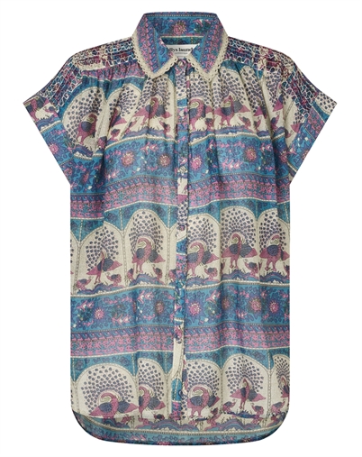 Lollys Laundry - BadalLL Hemd - Blue